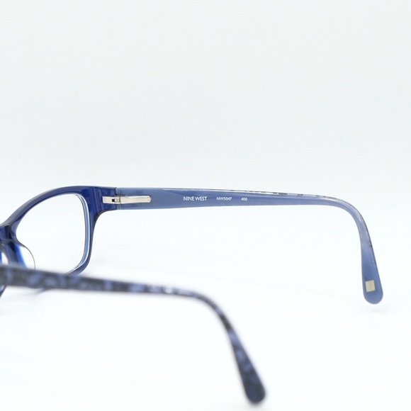 Nine West EYEGLASSES NW5047 Blue Crystal Excellent condition 💫 👓 - Picture 5 of 13